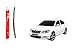 Autofurnish F8 Series Premium Silicon Wiper Blades for Skoda Octavia (D)21" (P)19" RS.799.00