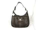 Coach Hamilton Hobo Pebbled Leather Handbag F13956