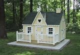 Deck And Rail Option For Victorian Playhouses 6 Foot