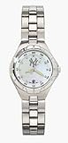New York Yankees Woman's Bracelet Watch with Mother of Pearl Dial