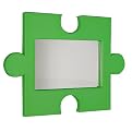 Puzzle Wall Mirror - Green