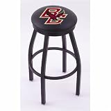 Boston College Eagles 25 Single-ring Swivel Bar Stool with Black Accent Ring