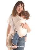 Moby D Baby Carrier-Winter White Fleece w/Natural