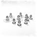 Pewterhooter set of 5 comfortable earring backs