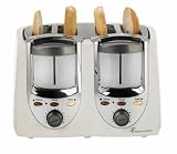 Kitchen & Housewares : Toastmaster 4 Slice Dual Control Toaster