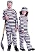 Kids Jailbird Inmate Convict Halloween Costume