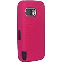 Amzer Silicone Skin Jelly Case - Hot Pink Magenta for Nokia XpressMusic 5800