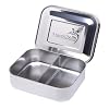 LunchBots Duo Stainless Steel Food Container, Stainless Steel