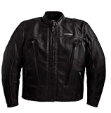Harley-Davidson® Men's FXRG® Midweight Leather Motorcycle Jacket. Midweight. Functional. 98518-09VM