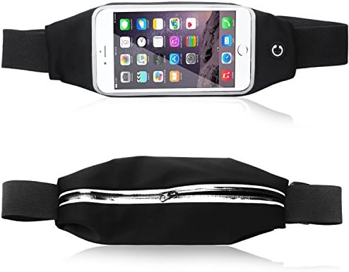 Running Belt Waist Pack,Fitness Workout Belt Sport Waist Pack Exercise Waist Bag for Running Gym Yoga Marathon Cycling