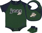 Utah Jazz Newborn Bib and Bootie Set
