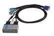 D-Link KVM-121 2-Port Kb/Video/MSE Audio KVM Switch