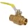 Apollo 94ALF-200 Series Brass Ball Valve, Potable Water Service, Two Piece, Inline, Lever, Solder End
