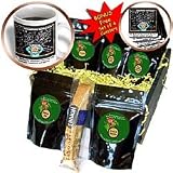 Londons Times Funny Medicine Cartoons - Fine Line Between Madness and Genius - Coffee Gift Baskets - Coffee Gift Basket