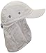 BWH Men/Women Ball Cap Summer Hat With Neck Protection Flap - Beige