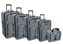 Totes 5 Piece Expandable Luggage Set, Style TL5425