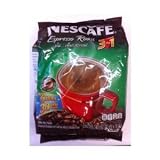 Nescafe Espresso Roast 3 in 1 Instant Coffee, 27-count
