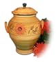 Sunflower Garden Hand-Painted Cookie Jar