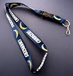 San Diego Chargers Lanyard Keychain