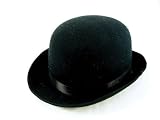 Deluxe Felt Bowler Costume Derby Hat New 23735