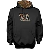 #88 Dale Earnhardt Jr. Black Real Tree Hoody Sweatshirt