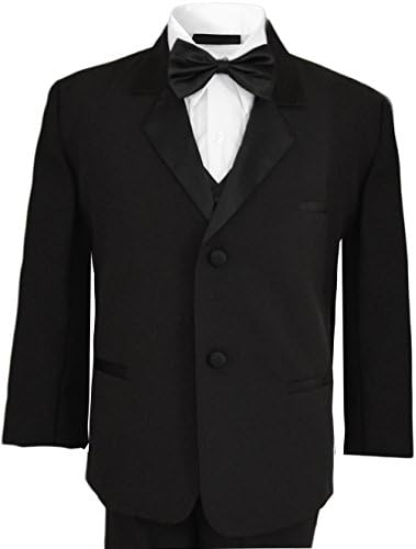 Black N Bianco Boy's Tuxedo Dresswear Set