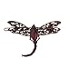 Dragonfly Siam Color Copper Tone Barrette