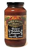 Review Mezzetta  / Mezzetta Napa Valley Bistro Pasta Sauce, Mushroom & Porcini, 25-Ounce Jars (Pack of 6)