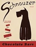 Schnauzer Bars by Ken Bailey. Size 8.00 X 10.00