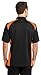 Cornerstone Men's Pocket Polo Shirt, Black/Charcoal, Large
