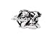 SilveRado(tm) MS246 Sterling Silver Zodiac Sagittarius Bead / Charm
