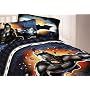 Batman Dark Knight Twin Bedding Set DC Comics 4pc Comforter and Sheets