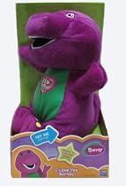 Barney I Love You Barney Singing Plush Doll