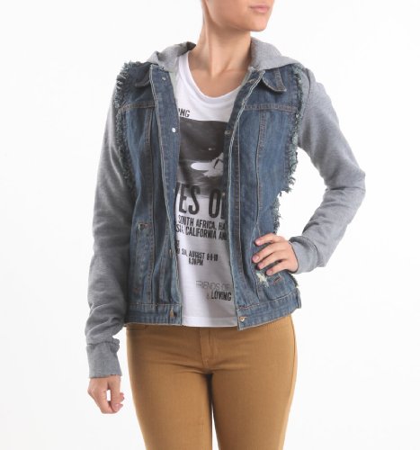 O'neill Cash Denim Jean Jacket - Blue X Sml Size