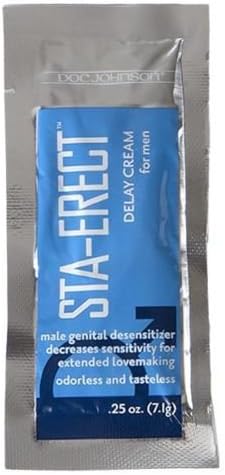 Doc Johnson Sta-erect Delay Cream or Spray for Men - Helps Premature Ejaculation