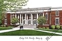 Murray State University Lithograph 14x10 Limited Edition Unframed Lithograph