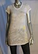 Lexy Charms Couture White Burnout Tee w/ Banana Stars