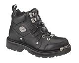 Harley-Davidson® Women's Tracey Boot, Black Leather 6-Inch Lace & Inside Zip. D84496