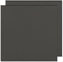 Cinch Book Board 12"X12" 2/Pkg-Black Chipboard