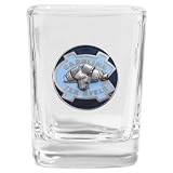North Carolina Tarheels Square Shot
