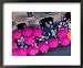 Umbrellas of Cafe, Innsbruck, Austria Styles Framed Art Poster Print by Chris Mellor, 22x18