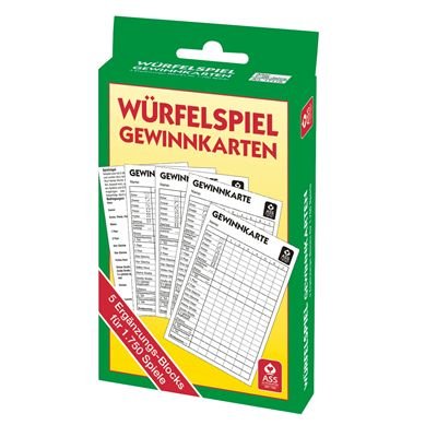 Spielkartenfabrik Altenburger 6692 - Yatzy-Block 5er Packung Preisvergleich
