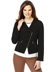 Soft Tailored Biker Jacket