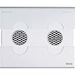 iHome IH-A701CW Notebook Cooling Pad with 2 Built-in Fans (White)
