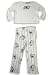 P.J. Salvage - Toddler Girls Long Sleeved Pajamas, Ivory