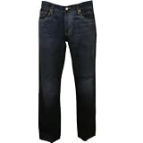 Mens Levi's 569 Dark Wash Casual Denim Jeans - Waist: 40