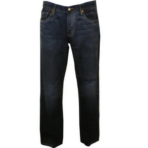 Mens Levi's 569 Dark Wash Casual Denim Jeans - Waist: 40