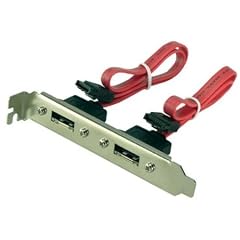 LogiLink CS0006 S-ATA zu eSATA Adapter mit Slotblech 2-fach