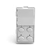 Simply Automated ZS25O-W Custom Series Single-Rocker with Oval 4-Button Faceplate, White