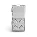 Simply Automated ZS25O-W Custom Series Single-Rocker with Oval 4-Button Faceplate, White